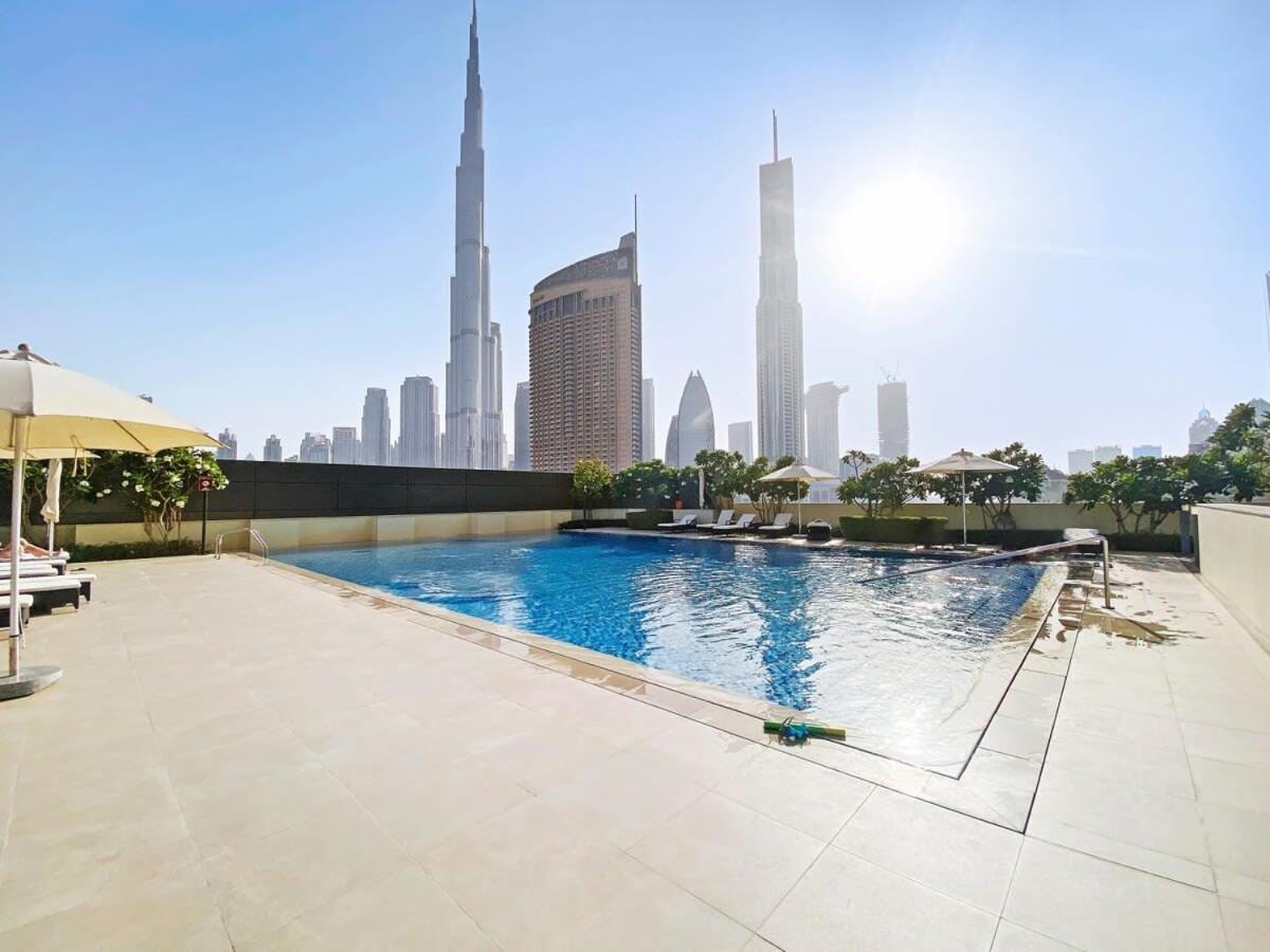 Silkhaus Modern 1Bdr In Downtown With Balcony, Pool, Gym Apartment Dubai Exterior photo